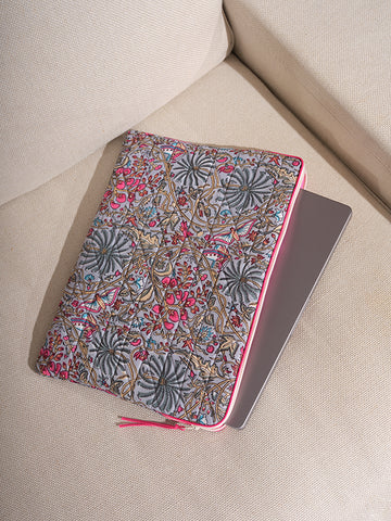 Housse d'ordinateur Tropical Gris<br> 13 pouces
