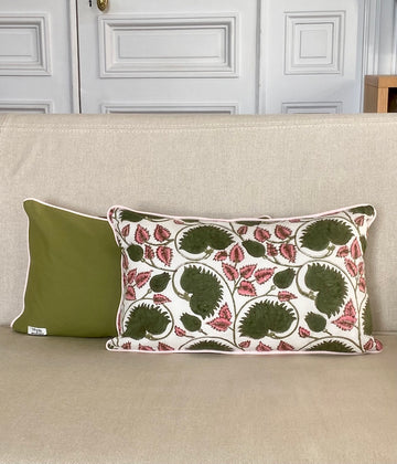 Housse de coussin Nenuphar <br> Rectangulaire