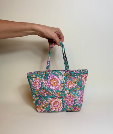 Trousse de toilette Pivoine<br>modèle Coquette