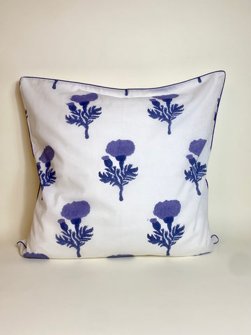 Taie d’oreiller Arlequin Mauve <br> Carrée