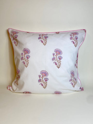 Taie d’oreiller Rosacée <br> Carrée