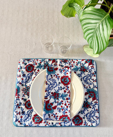 Placemat and napkin<br> Carmine