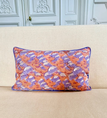 Housse de coussin Posidonie <br> Rectangulaire