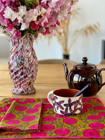 Placemat and napkin<br> Tournesol