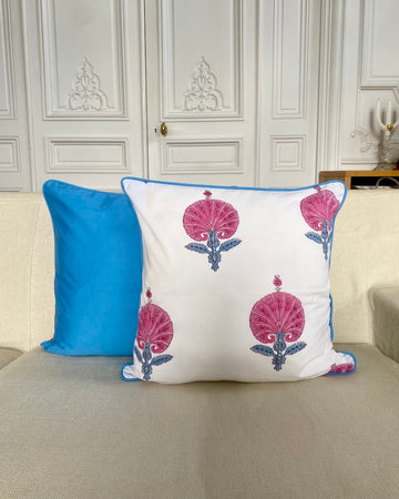 Housse de coussin Arbousier <br> Carré