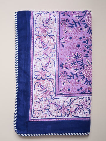 Dessus de lit Pivoine Mauve<br>Lit 140cm / 160cm