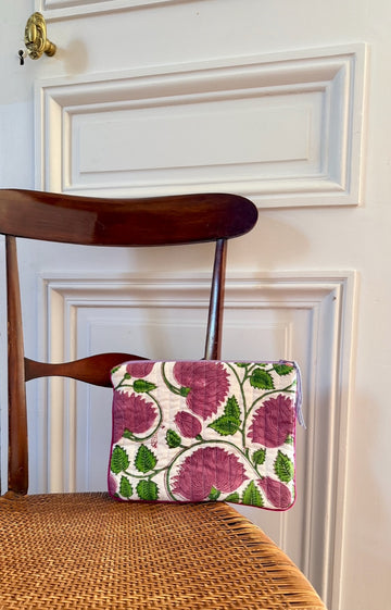 Trousse plate Nenuphar Pourpre <br> Grand modèle