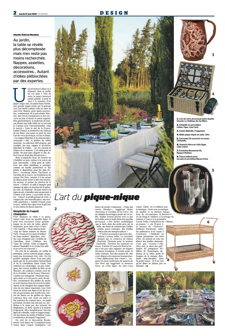 LE FIGARO L'art du Pique-Nique