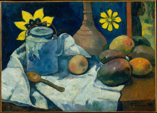 Paul Gauguin, Nature morte à la théière et aux fruits (1896) – Metropolitan Museum of Art, New York
