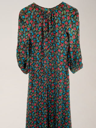 Robe en soie Groseille