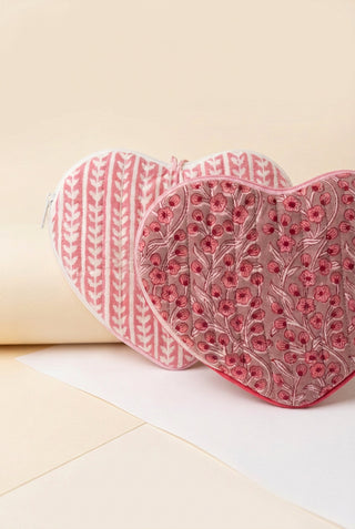 Renoncule pouch<br> Heart