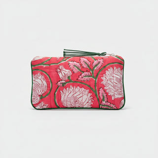 Trousse plate Nenuphar Rose<br>Petit modèle