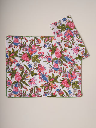Placemat and napkin<br> Florine