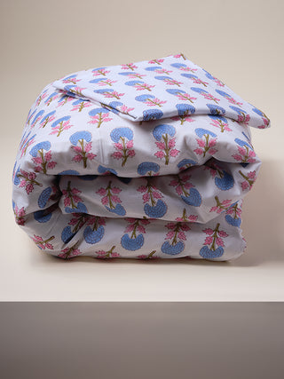 Housse de couette Cupidon Bleu