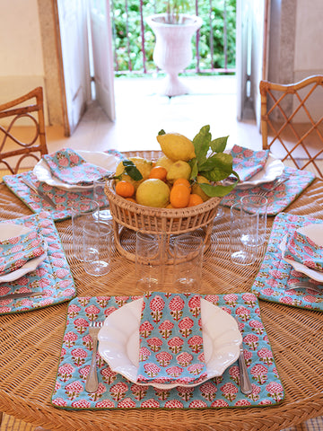 Placemat and napkin<br> Crocus