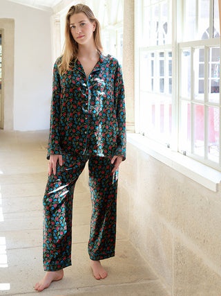 Groseille Silk Pajamas