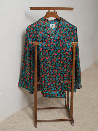 Groseille Silk Pajamas