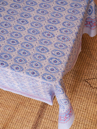 Nappe Peacock Bleu Ciel