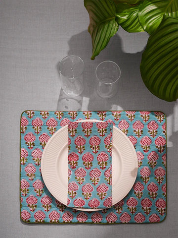 Placemat and napkin<br> Crocus