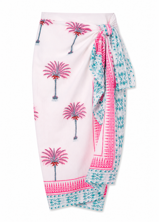 Palmier rose sarong