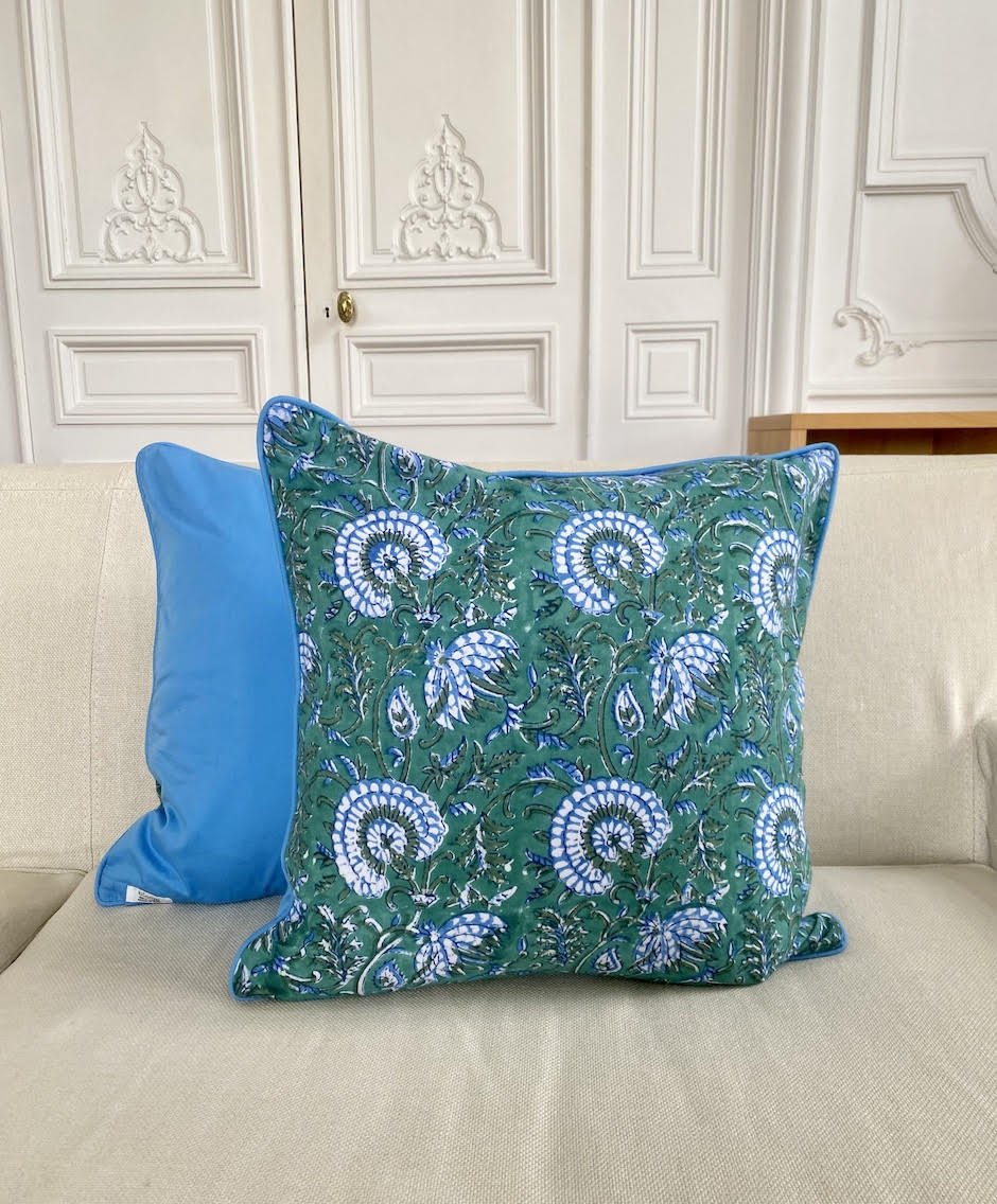 Housse de coussin Garrigue carré BloomParis 