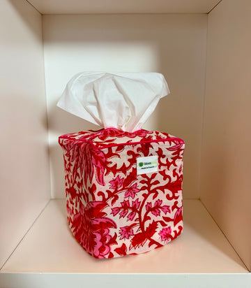 Papaver tissue box cover