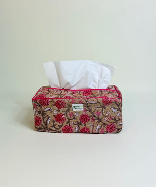 Astrance tissue box cover