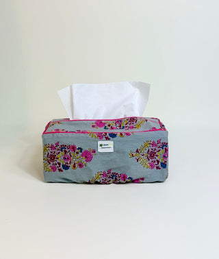 Santolina tissue box cover