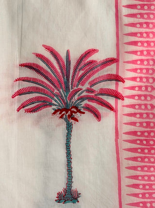 Palmier rose sarong