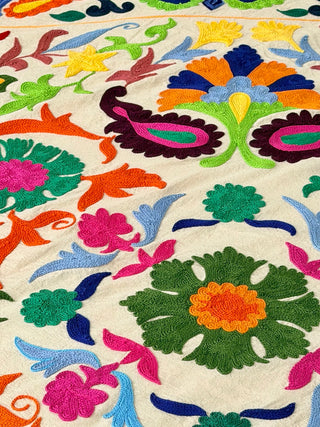 Jeté de lit Suzani Tutti Frutti