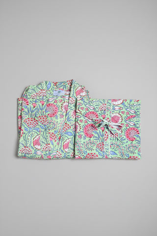 Feuillage vert Robe