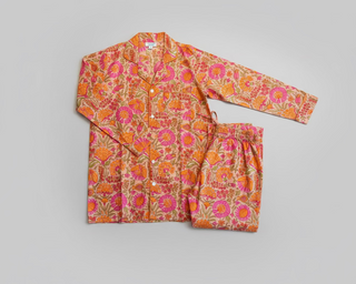 Pyjama Orange Enfant