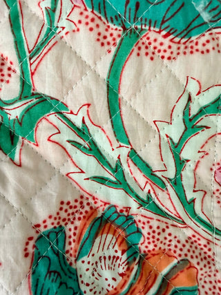 Veste matelassée Renoncule rose