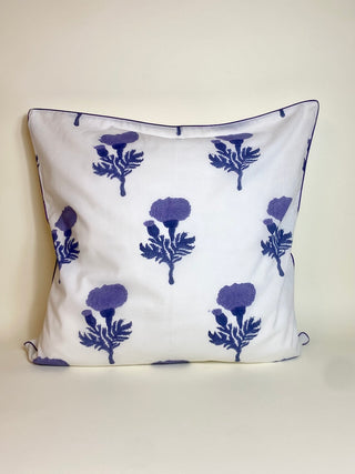 Taie d’oreiller Arlequin Mauve <br> Carrée