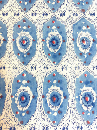 Nappe Peacock Bleu Ciel