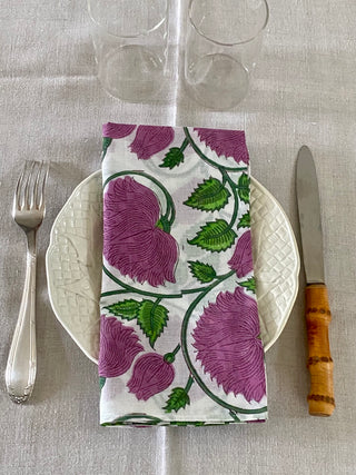 Nenuphar Pourpre Napkin