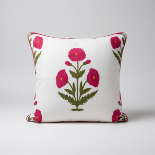 Poppy cushion cover<br> Square