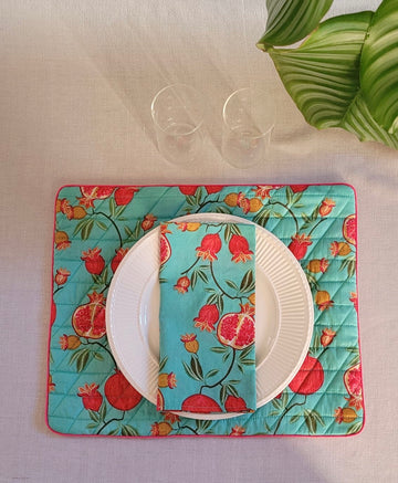 Placemat and napkin<br> Grenade