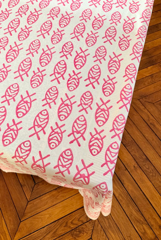 Nappe Poisson Rose