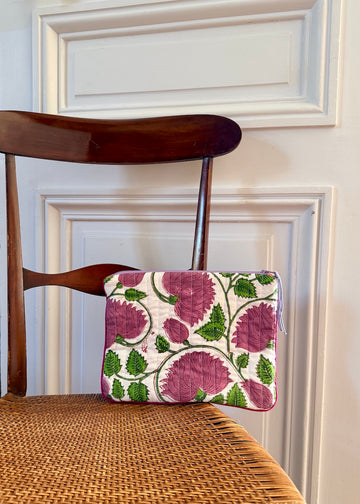 Trousse plate Nenuphar Pourpre <br> Grand modèle