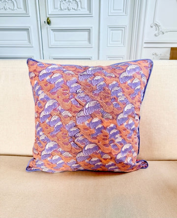 Housse de coussin Posidonie <br> Carré