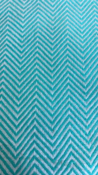 Turquoise Merinos throw
