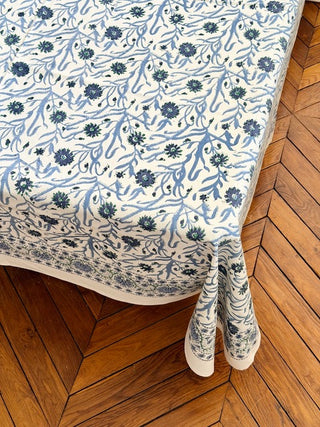Hortense bleu tablecloth