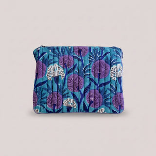 Dandelion mauve pouch<br> Large model
