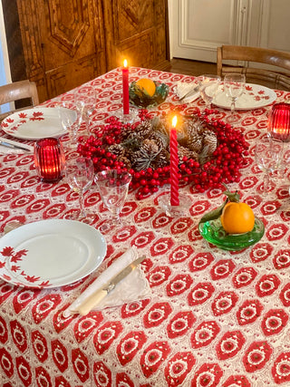 Peacock Sanguine Tablecloth