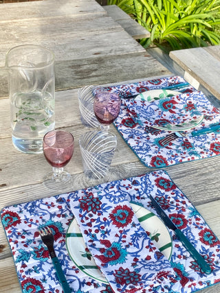 Placemat and napkin<br> Carmine