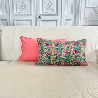 Begonia cushion cover<br> Rectangular