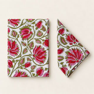 Serviette de table Nenuphar rose