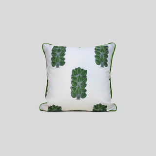 Housse de coussin Buis <br> Carrée
