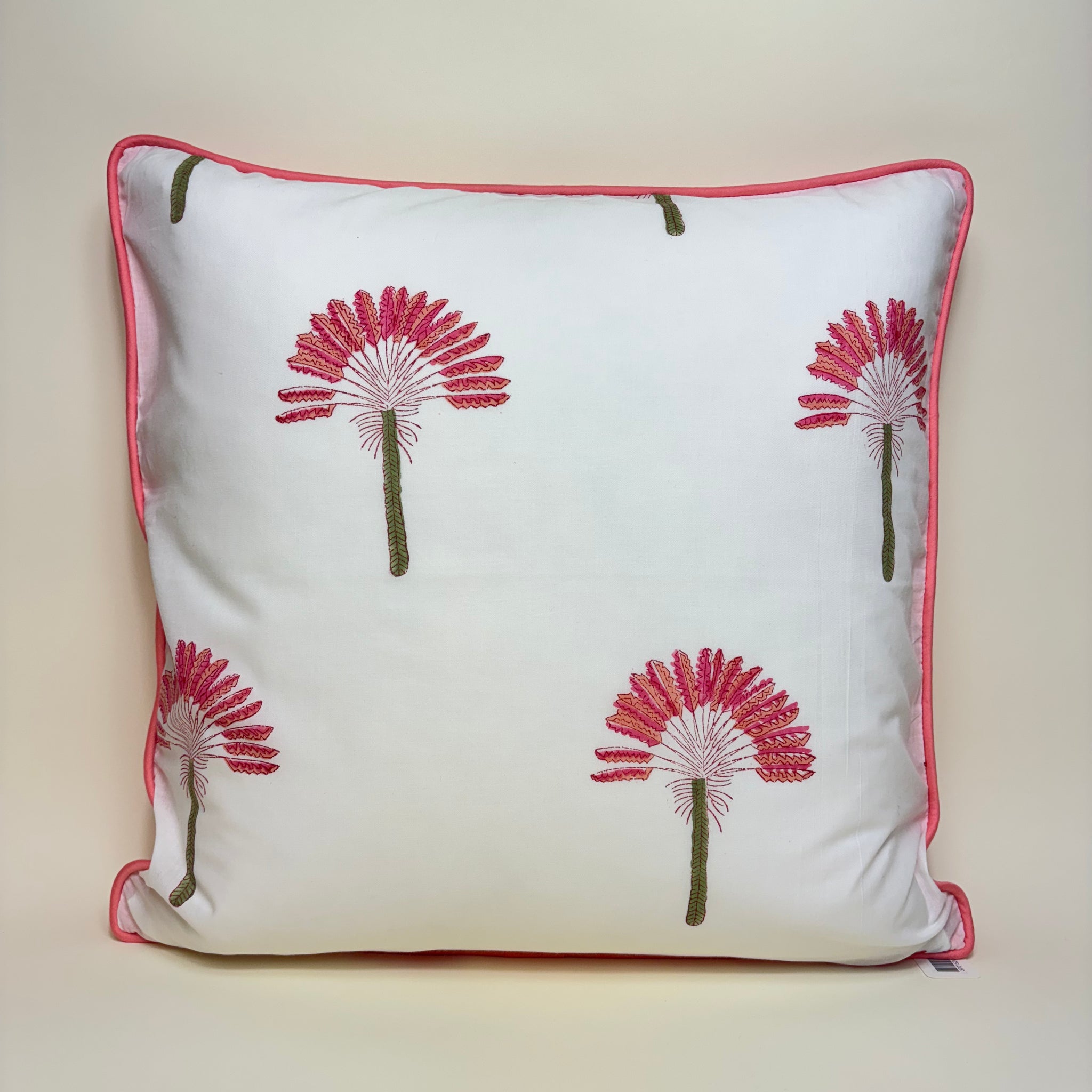 Housse de coussin Palm <br> Carrée